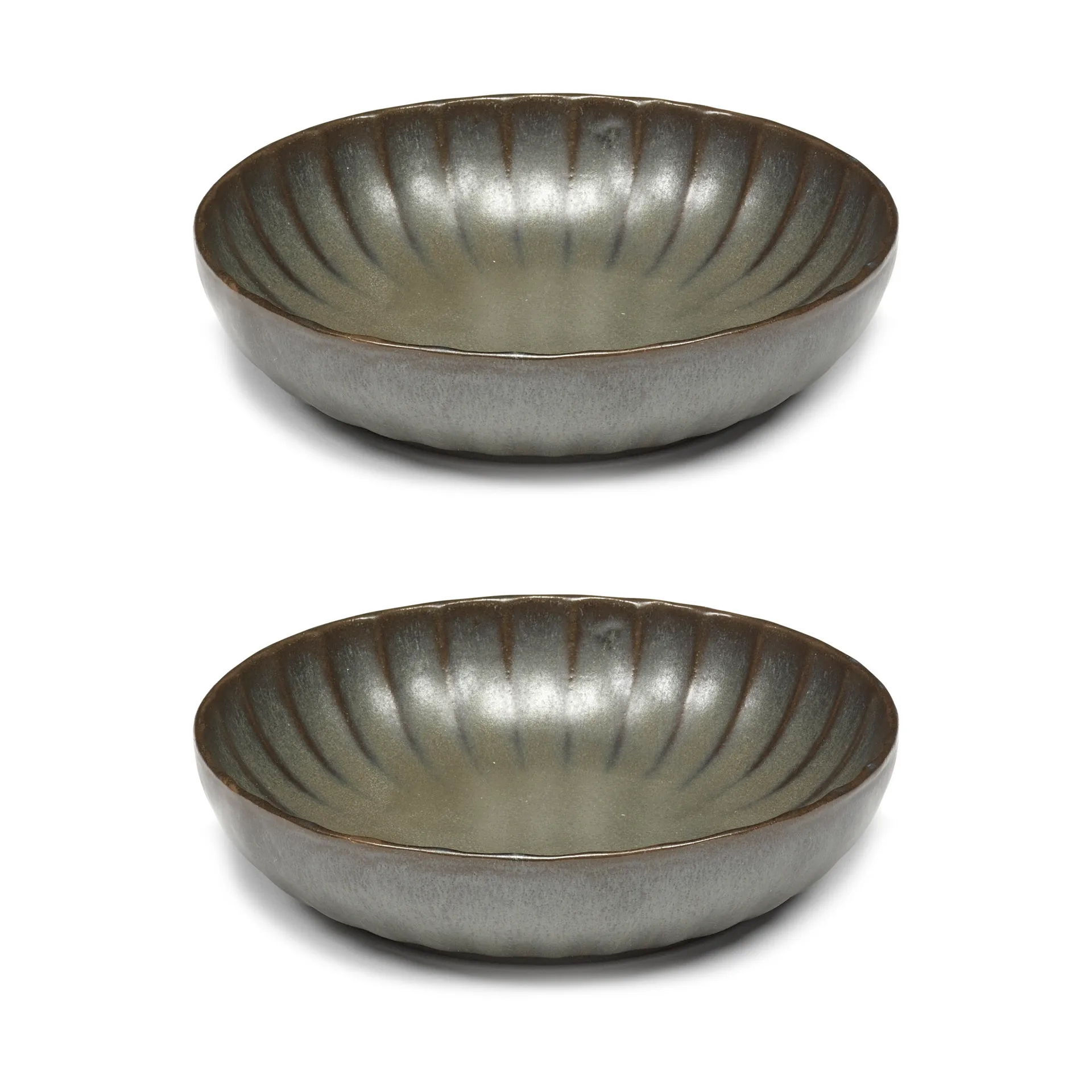 Inku ハイプレート XS Ø16 cm 2枚セット, Green Serax | セラックス