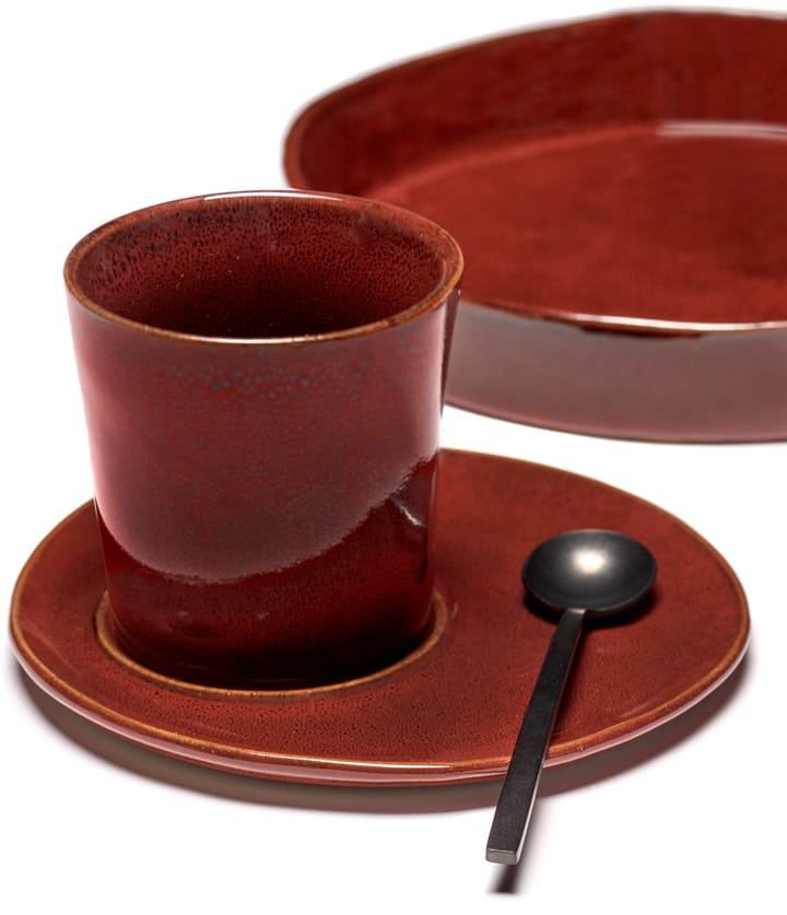 La Mère コーヒーカップ用ソーサー Ø14.5 cm 2枚, Venetian red Serax | セラックス