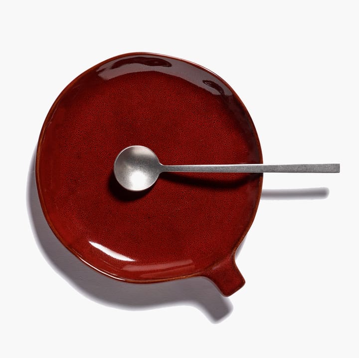 La Mère ハンドル付きトレイ Ø17 cm 2個, Venetian red Serax | セラックス