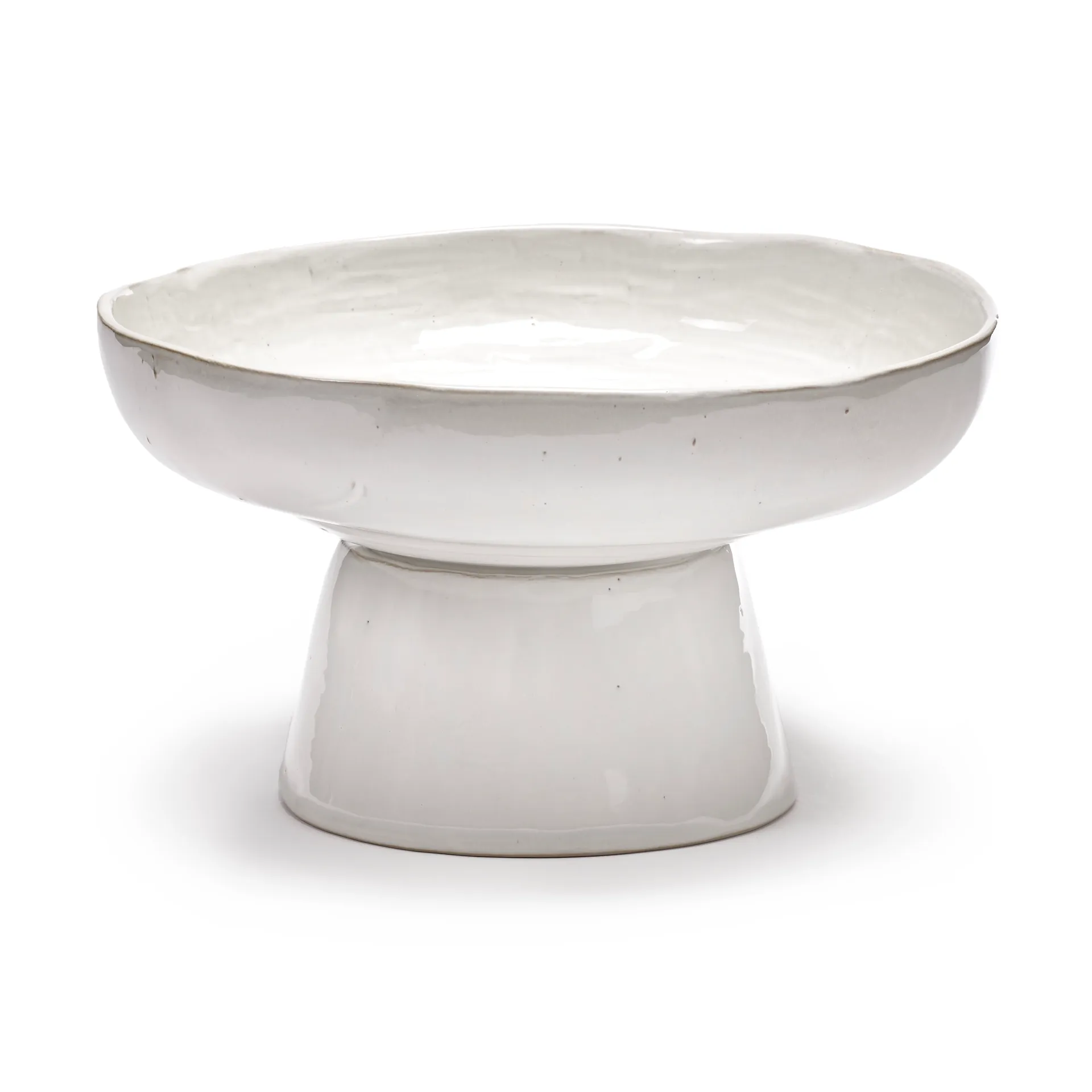 La Mère サービングトレイ 脚付き Ø31 cm, Off white Serax | セラックス