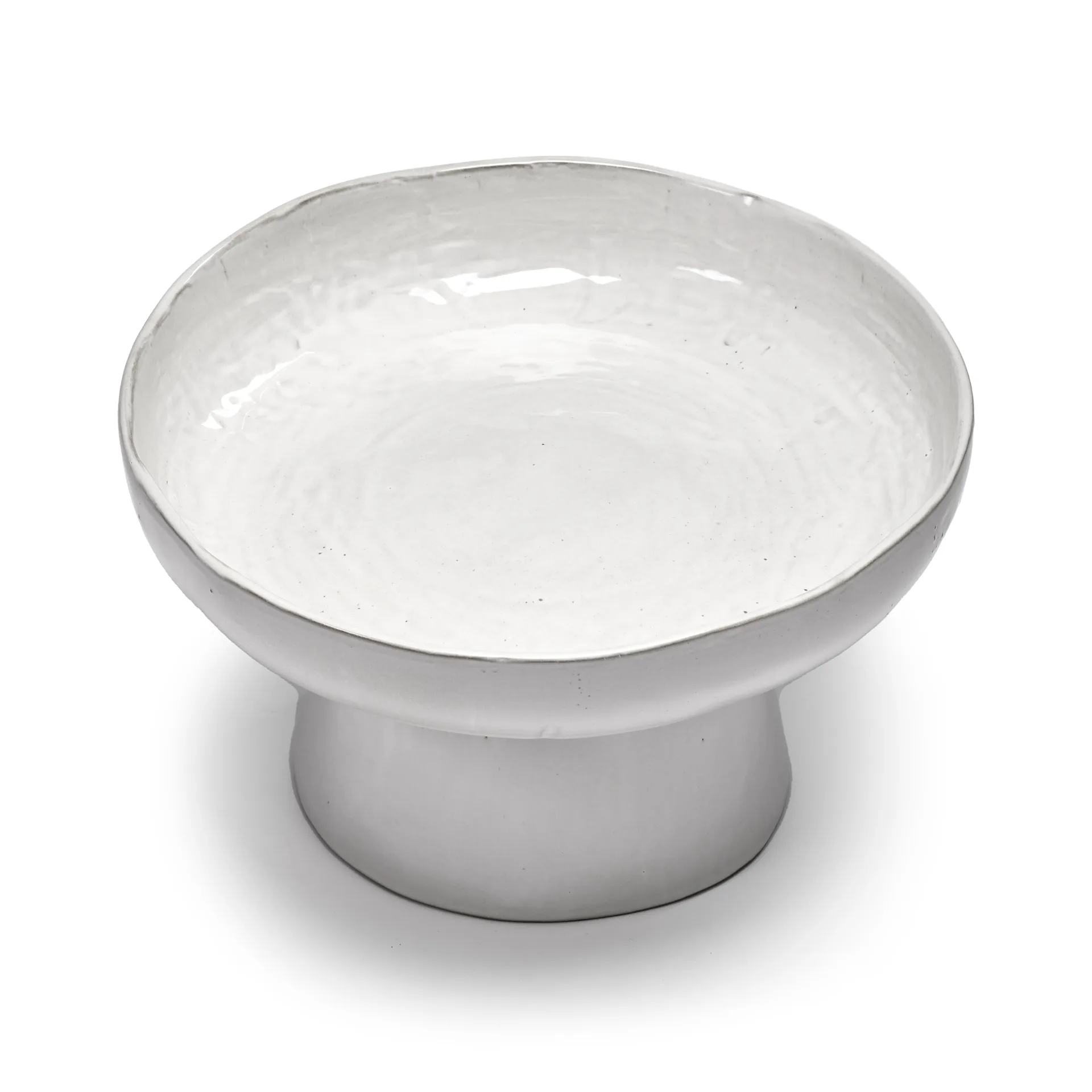 La Mère サービングトレイ 脚付き Ø31 cm, Off white Serax | セラックス