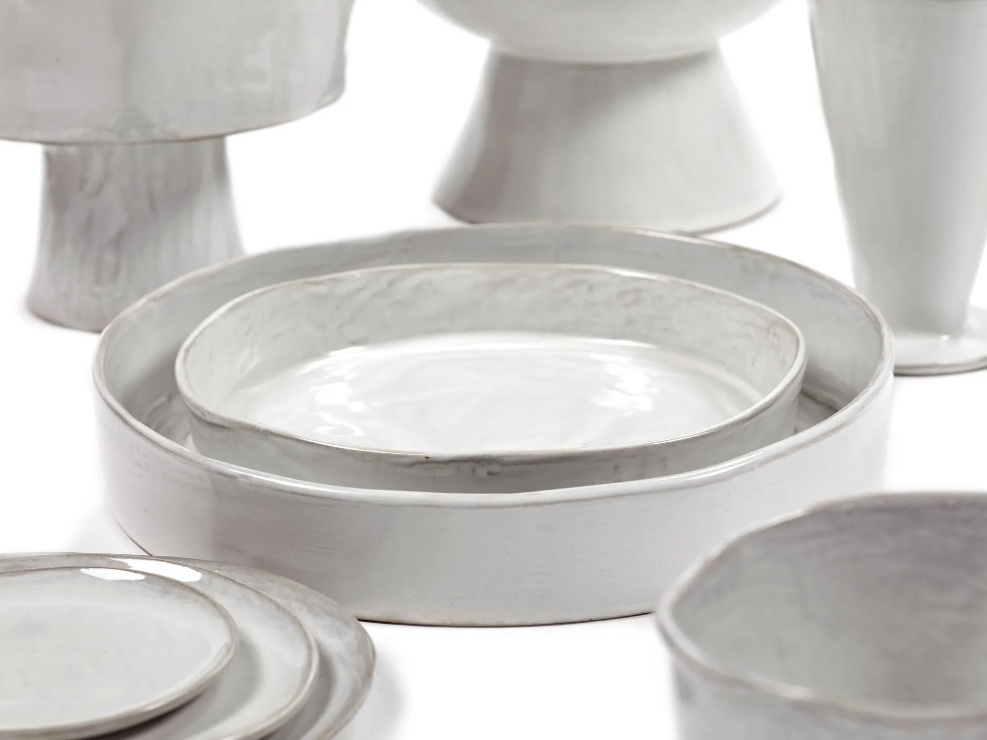 La Mère ディーププレート L Ø25 cm, Off white Serax | セラックス