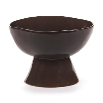La Mère ボウル 脚付き large Ø20.5 cm - Dark brown - Serax | セラックス