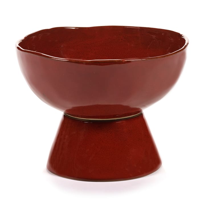 La Mère ボウル 脚付き large Ø20.5 cm - Venetian red - Serax | セラックス