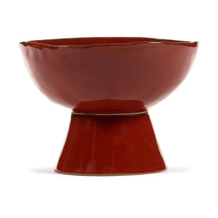 La Mère ボウル 脚付き large Ø20.5 cm, Venetian red Serax | セラックス