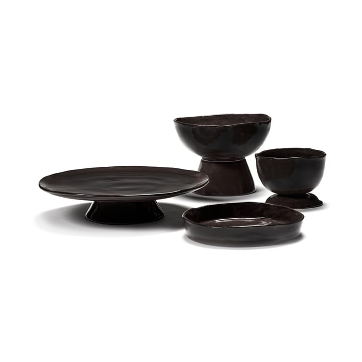 La Mère ディーププレート S Ø20 cm 2枚, Dark brown Serax | セラックス