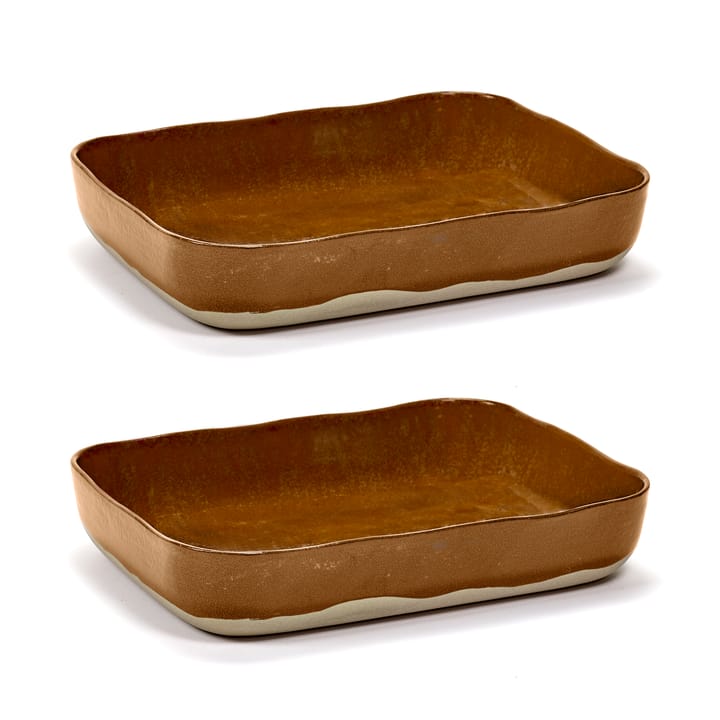 La Nouvelle Table ベーキング皿 No10 22x30 cm 2枚 - Brown - Serax | セラックス