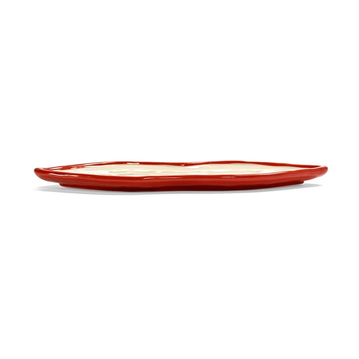Les Objets Mouleversants トレイ L, Red-white Serax | セラックス