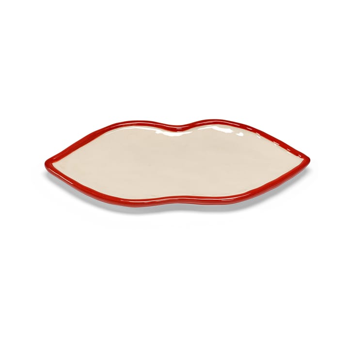 Les Objets Mouleversants トレイ M - Red-white - Serax | セラックス