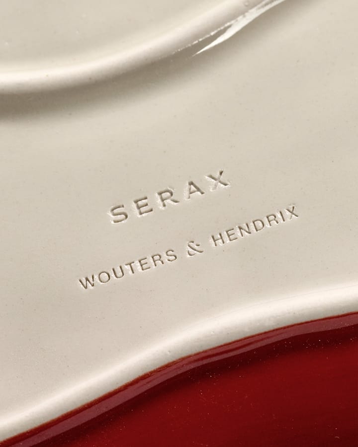 Les Objets Mouleversants トレイ M, Red-white Serax | セラックス