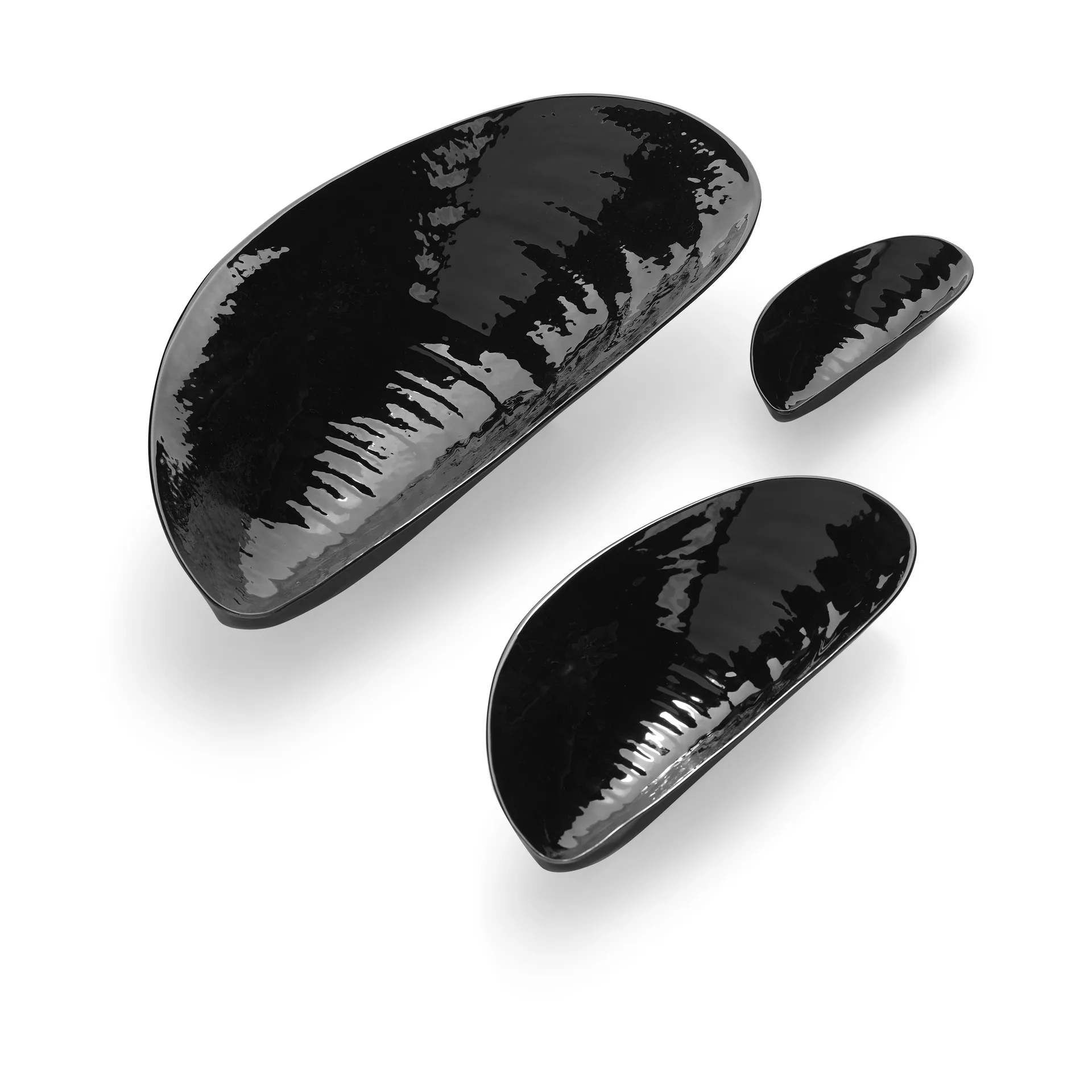 Les Objets Mouleversants Marcel ボウル L 21.5x46 cm, Black Serax | セラックス