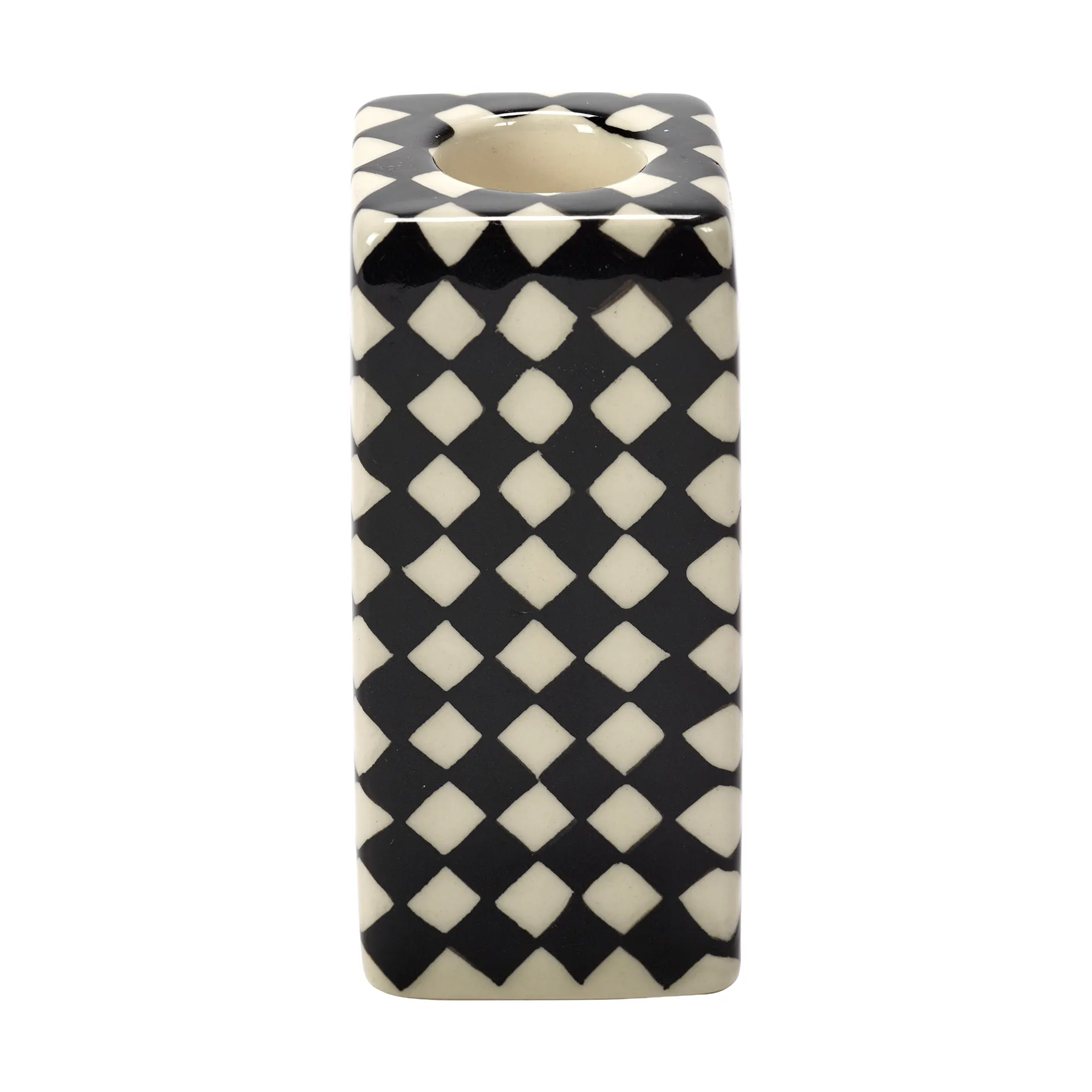 Les Objets Mouleversants N°1 キャンドルスティック, Black-white Serax | セラックス