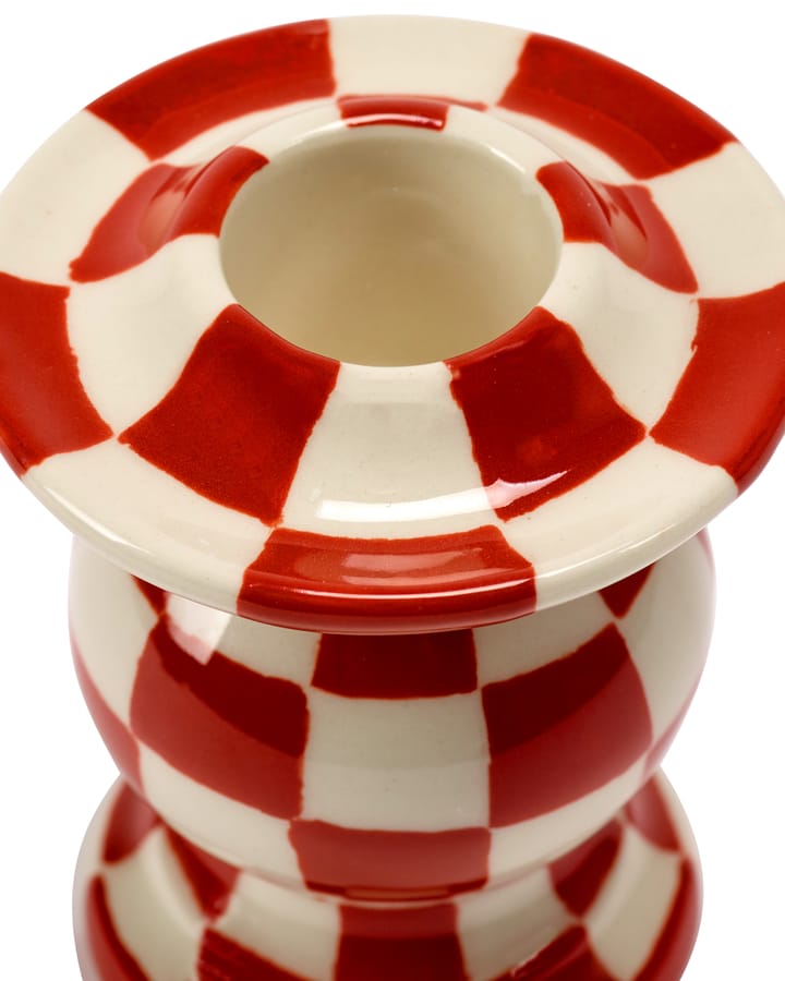 Les Objets Mouleversants N°2 キャンドルスティック, Red-white Serax | セラックス