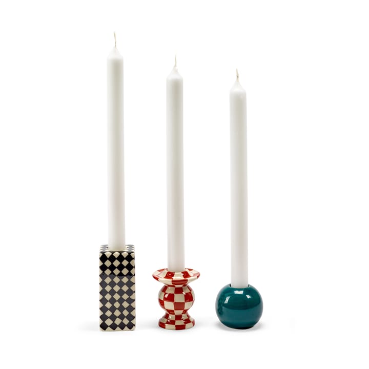 Les Objets Mouleversants N°2 キャンドルスティック, Red-white Serax | セラックス