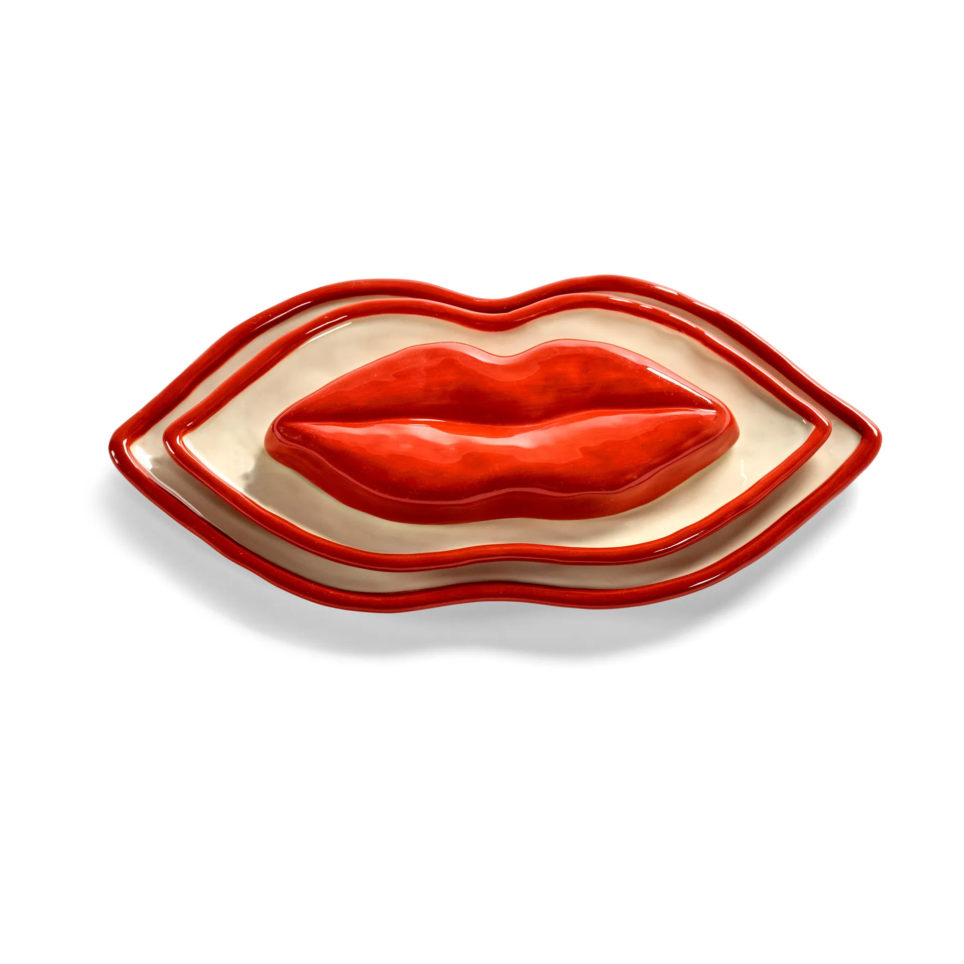 Les Objets Mouleversants トレイ S, Red Serax | セラックス