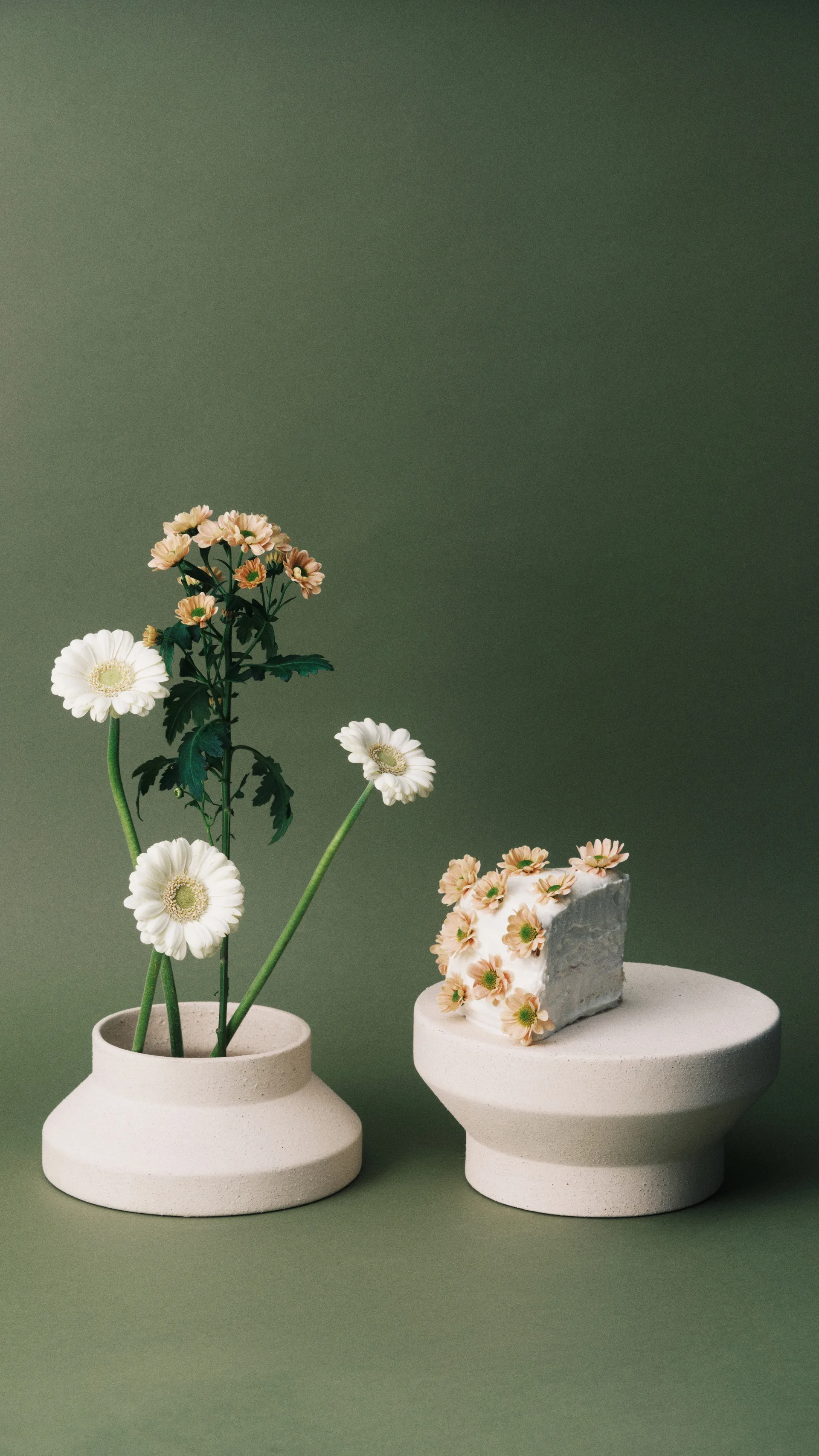 Mira 花瓶/ケーキスタンド L, Beige Serax | セラックス