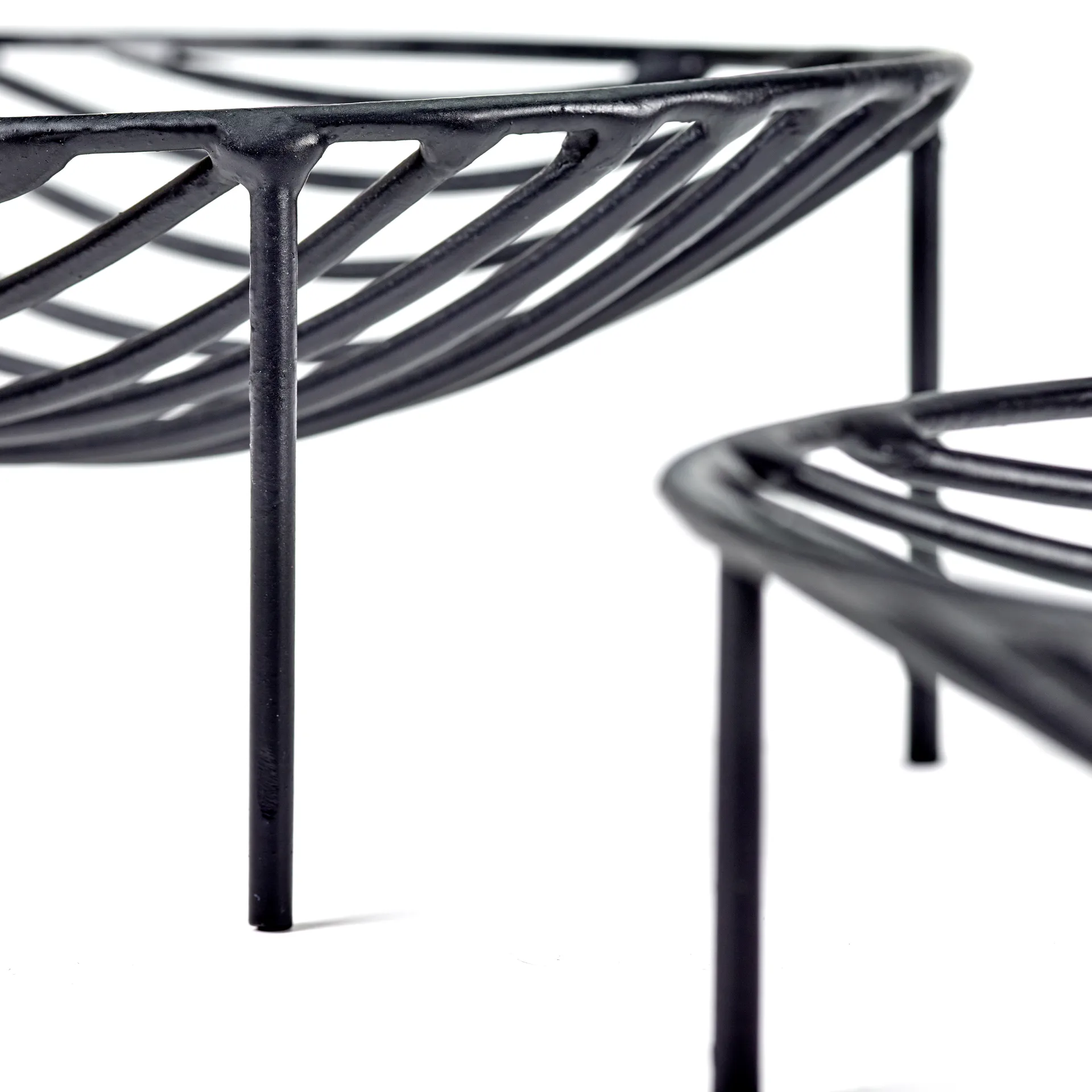 Nana フルーツプラッター 16x21 cm, black Serax | セラックス