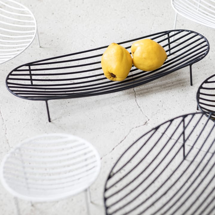 Nana fruit プラッター 14.5x45 cm, black Serax | セラックス