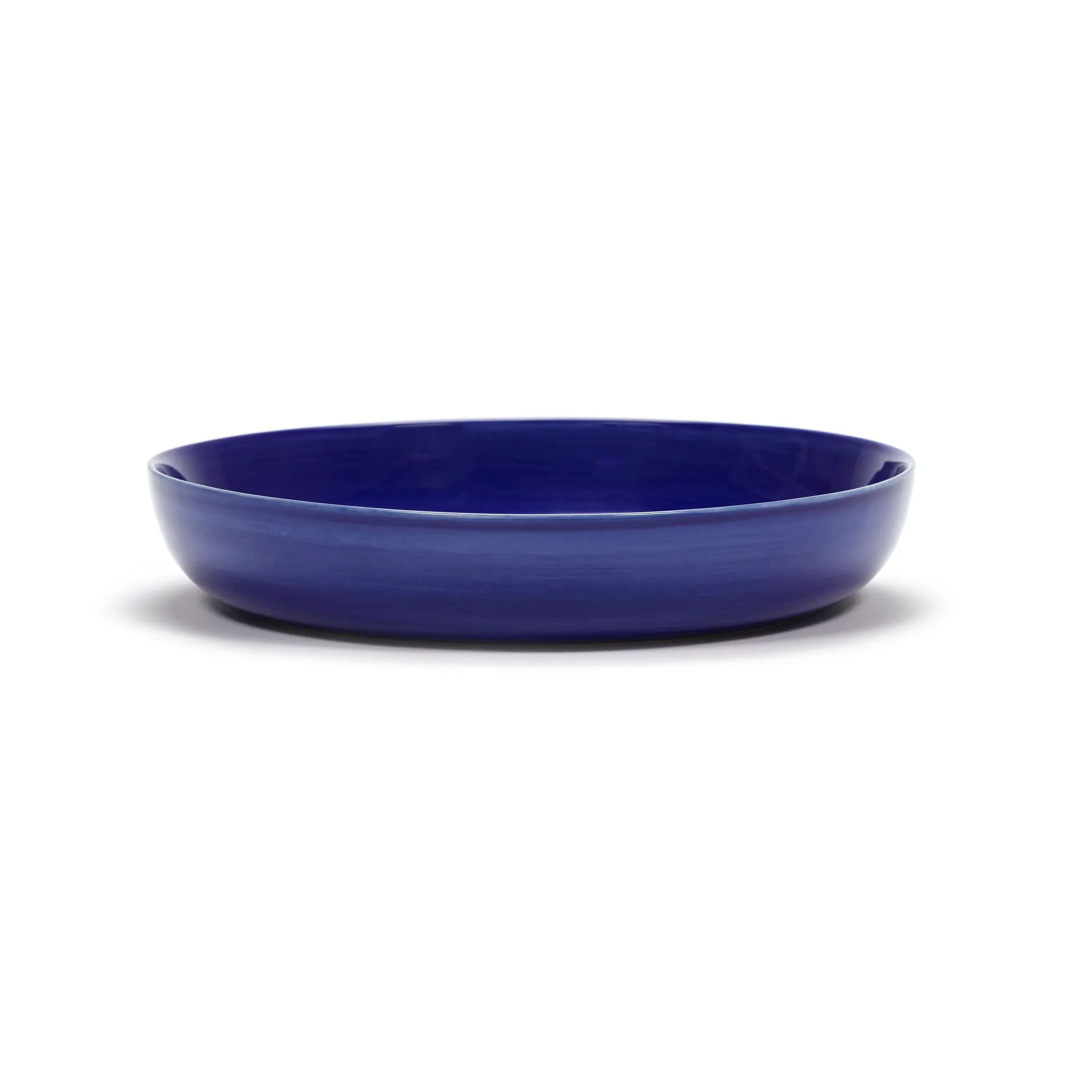 Ottolenghi Feast ディーププレート Ø22 cm 2枚セット, Dark blue stripes-white Serax | セラックス