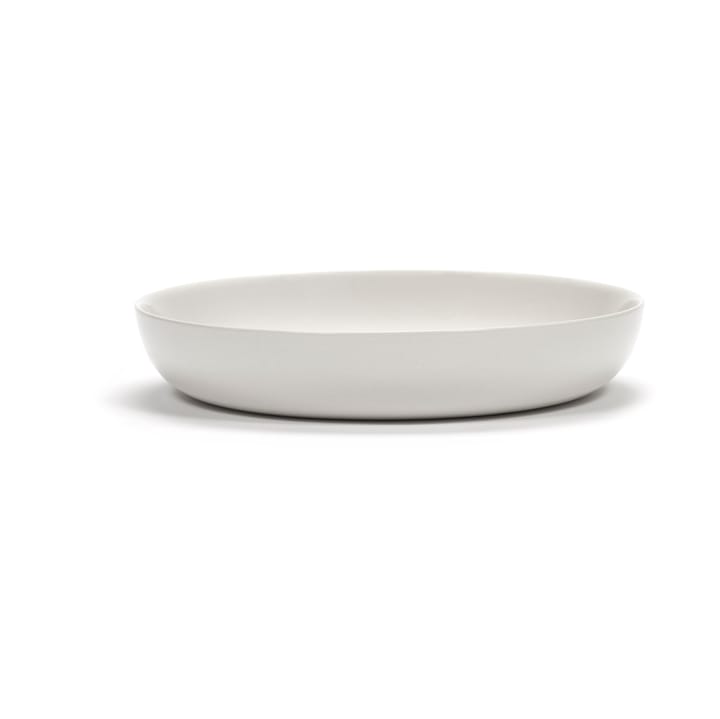 Ottolenghi Feast ディーププレート Ø22 cm 2枚セット, White stripes-red Serax | セラックス