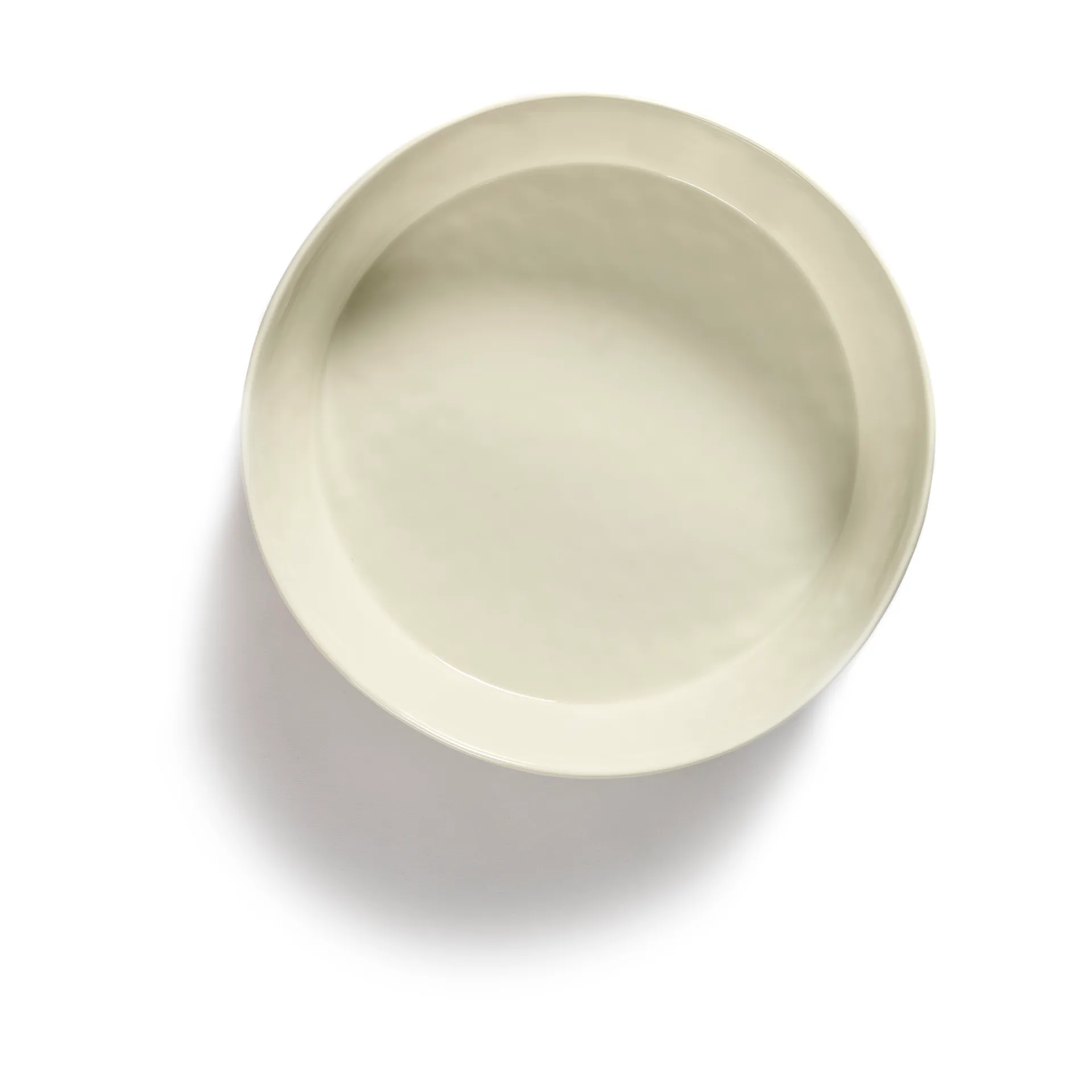 Ottolenghi Feast サラダボウル Ø27.5 cm, White stripes-red Serax | セラックス