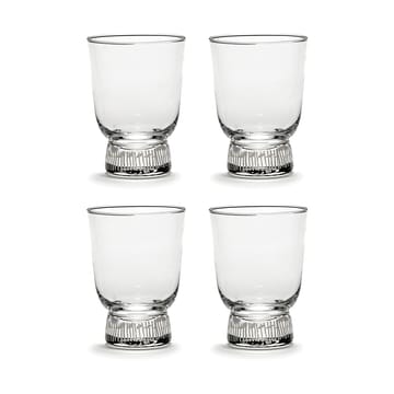 Ottolenghi Feast グラス 33 cl 4個セット - Stripes sandblasted - Serax | セラックス