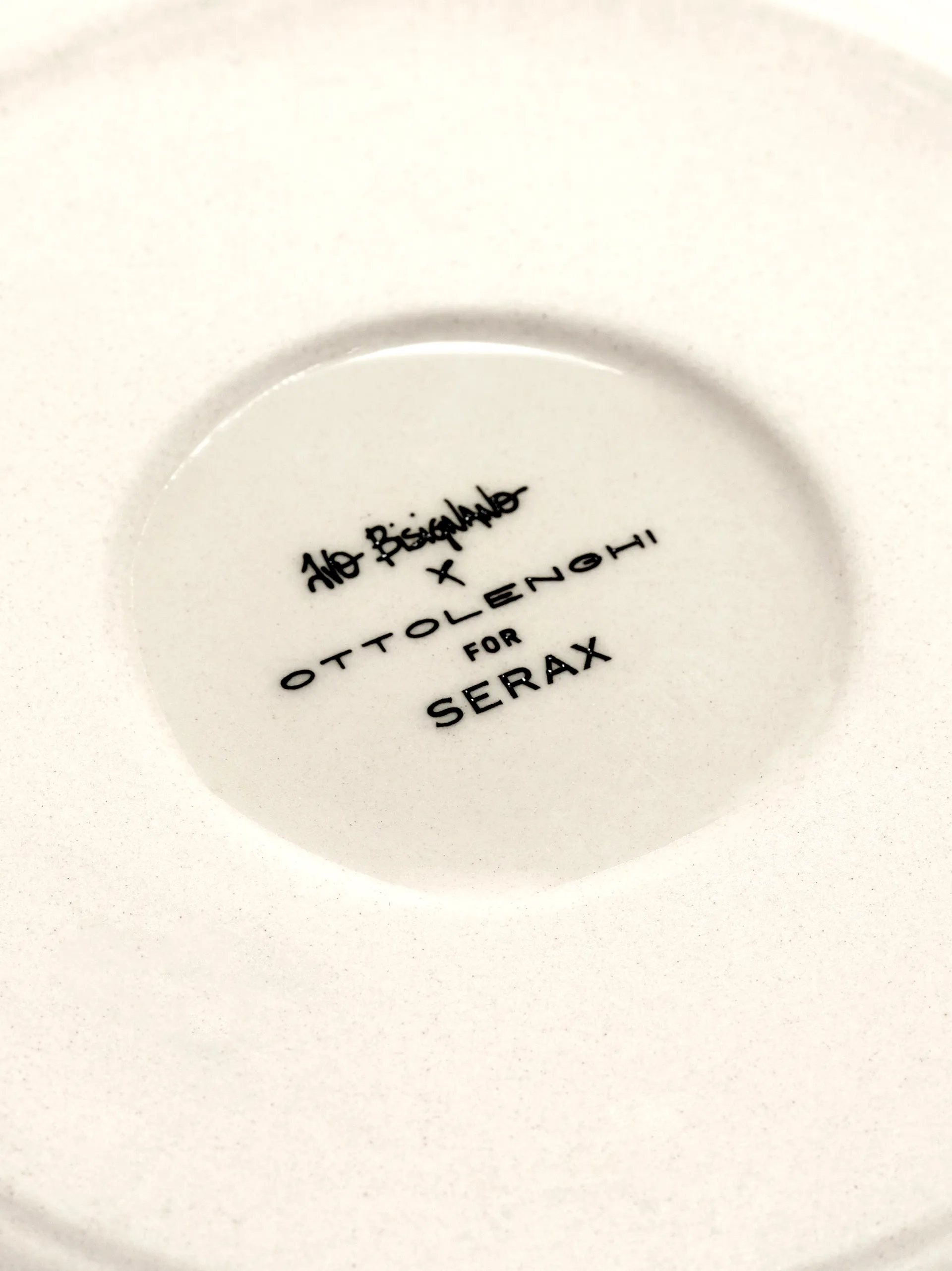 Ottolenghi Feast プレート L Ø26 cm 2枚, White stripes-blue Serax | セラックス