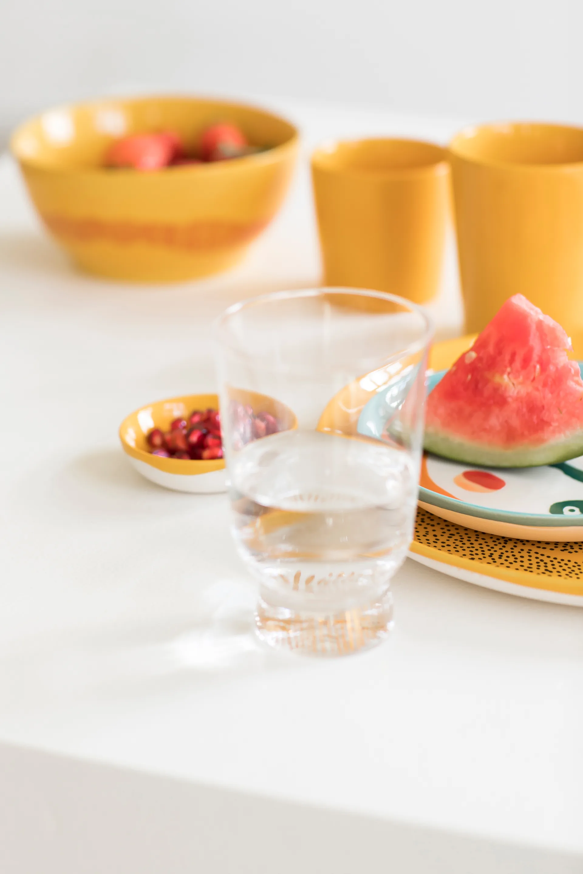 Ottolenghi Feast ボウル S Ø15 cm 4個セット, Yellow stripes red Serax | セラックス