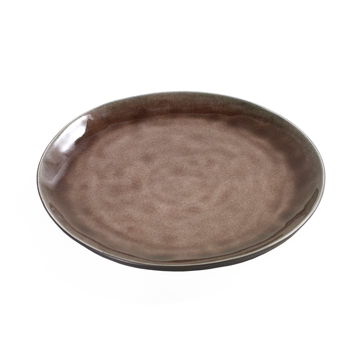 Pure スモール プレート 20.5 cm - brown - Serax | セラックス