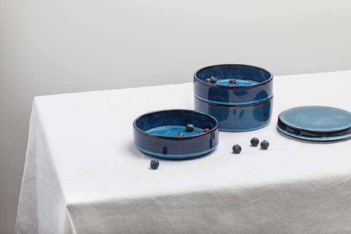 Pure ボウル 3ピース 重箱タイプ 14 cm, Dark blue Serax | セラックス