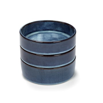 Pure ボウル 3ピース 重箱タイプ 14 cm - Dark blue - Serax | セラックス