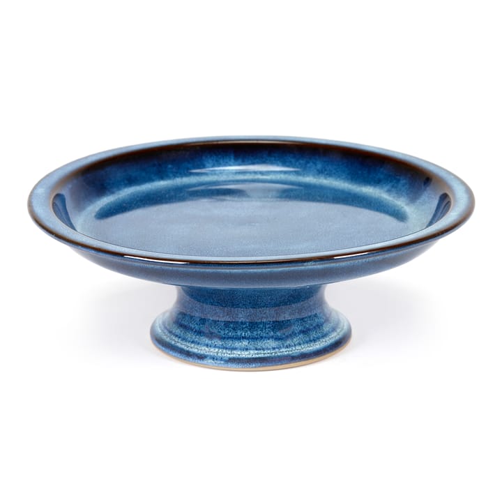 Pure ケーキプレート グレーズ L 23.5 cm - Dark blue - Serax | セラックス