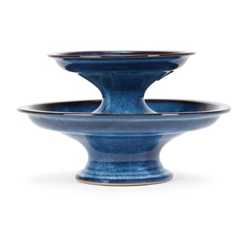 Pure ケーキプレート グレーズ L 23.5 cm - Dark blue - Serax | セラックス
