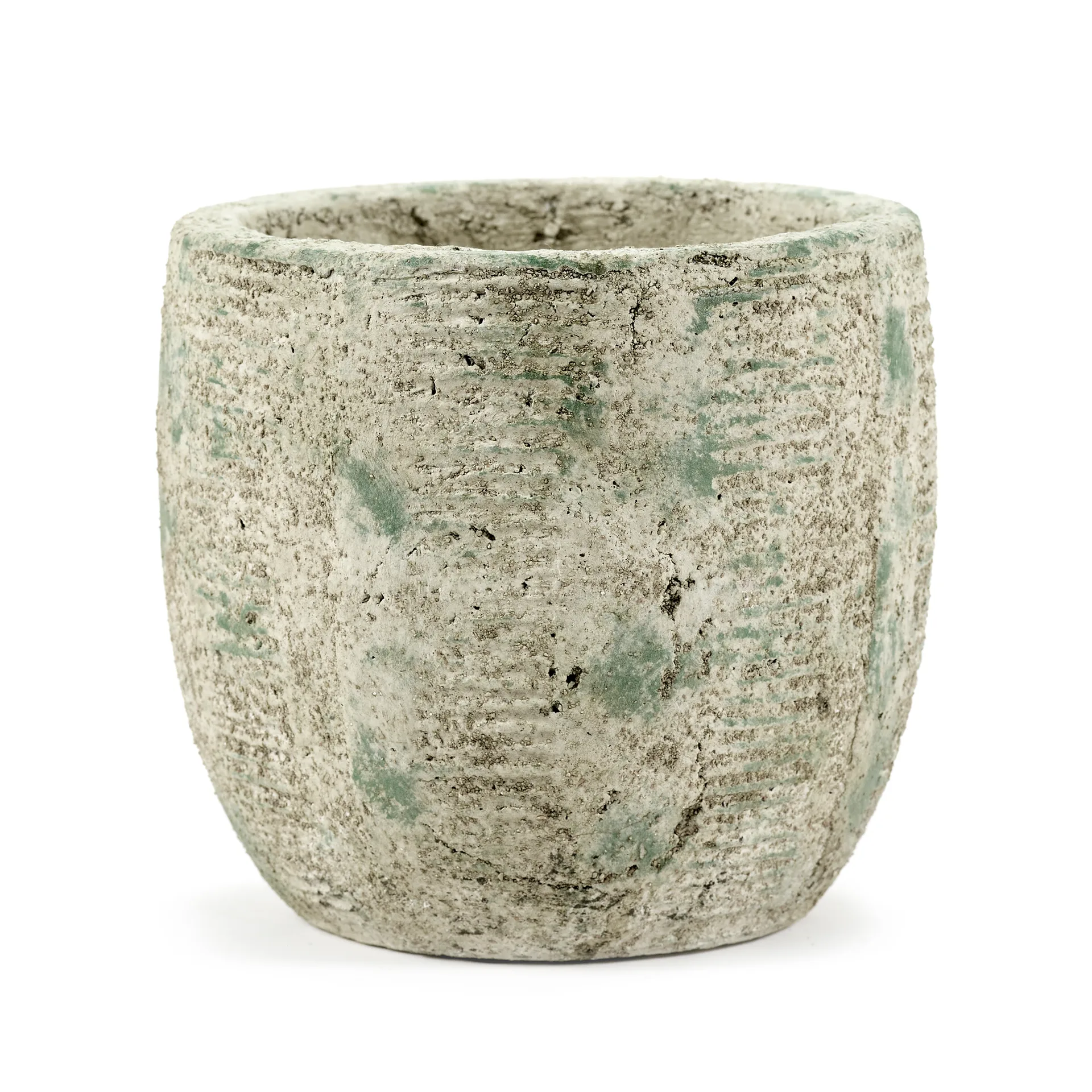Rustic 植木鉢 ストライプ S 16.5 cm, Grey Serax | セラックス
