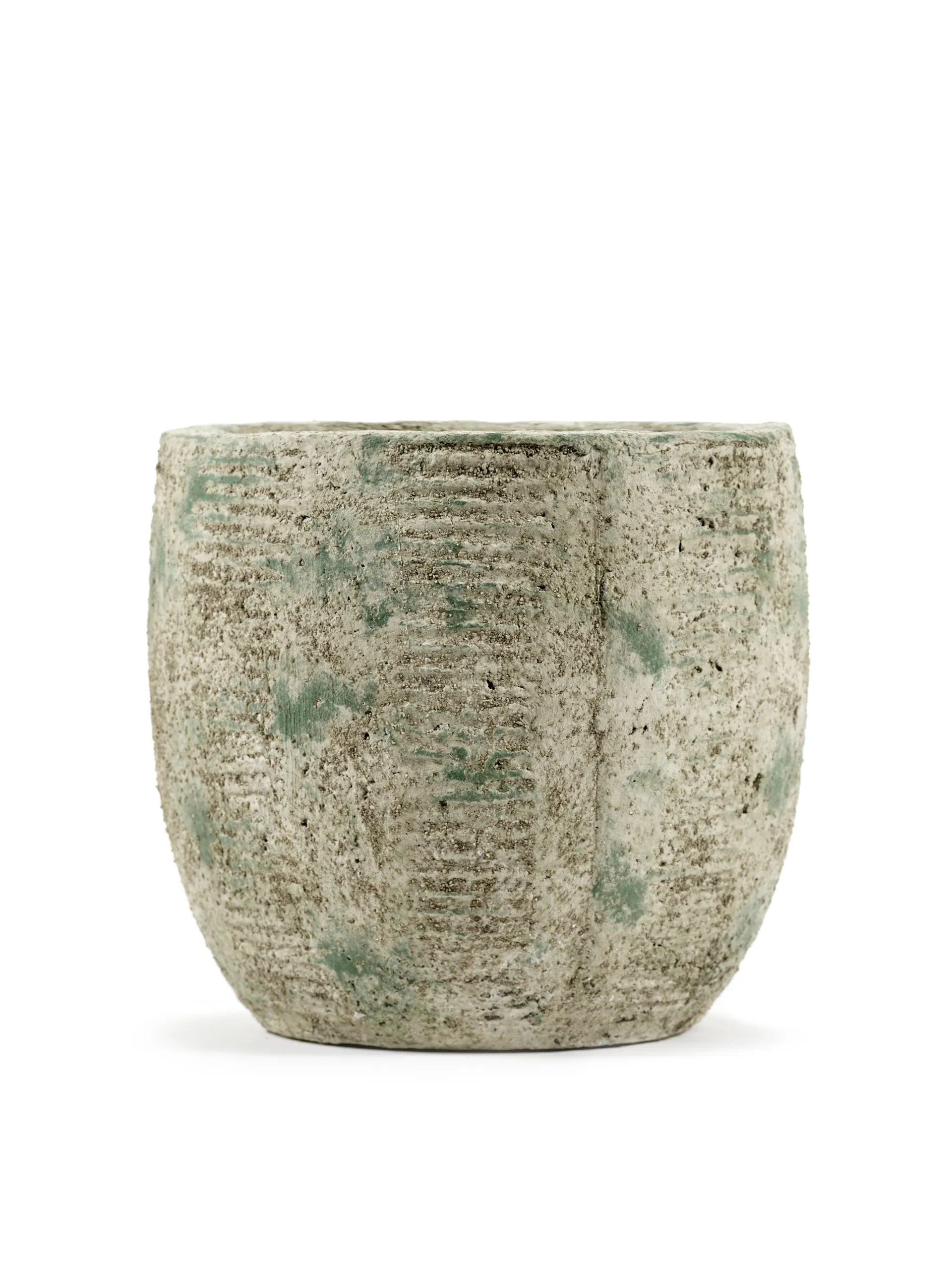 Rustic 植木鉢 ストライプ S 16.5 cm, Grey Serax | セラックス