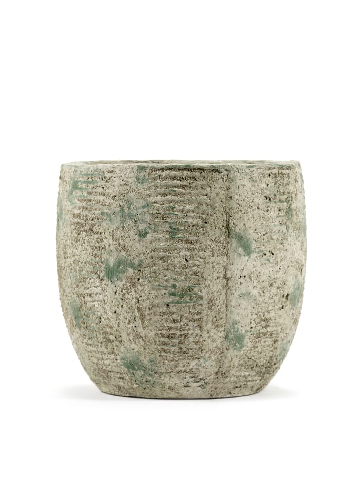 Rustic 植木鉢 ストライプ S 16.5 cm, Grey Serax | セラックス