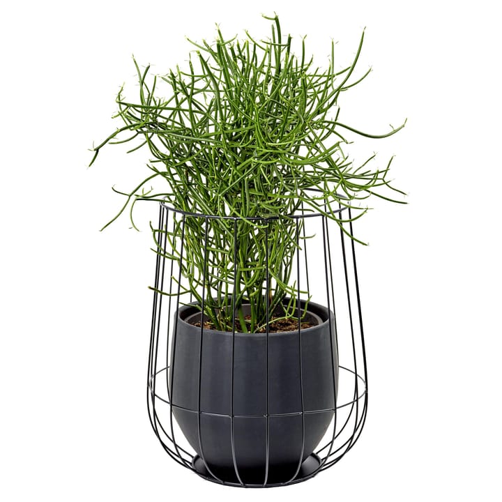 Serax 植木鉢 in バスケット 37x46 cm, black Serax | セラックス