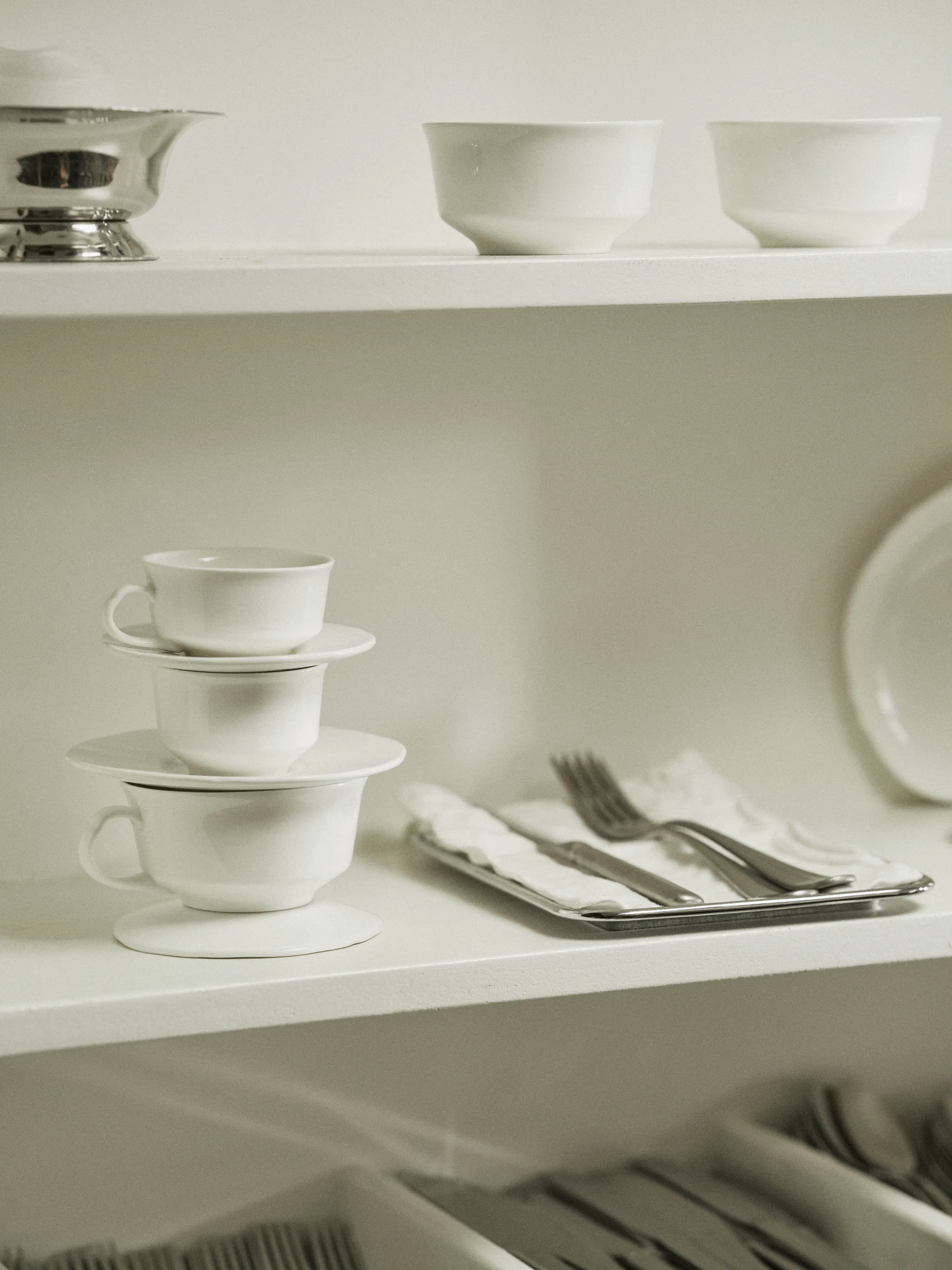 Silhouette エスプレッソカップ 10 cl 4パック, White Serax | セラックス