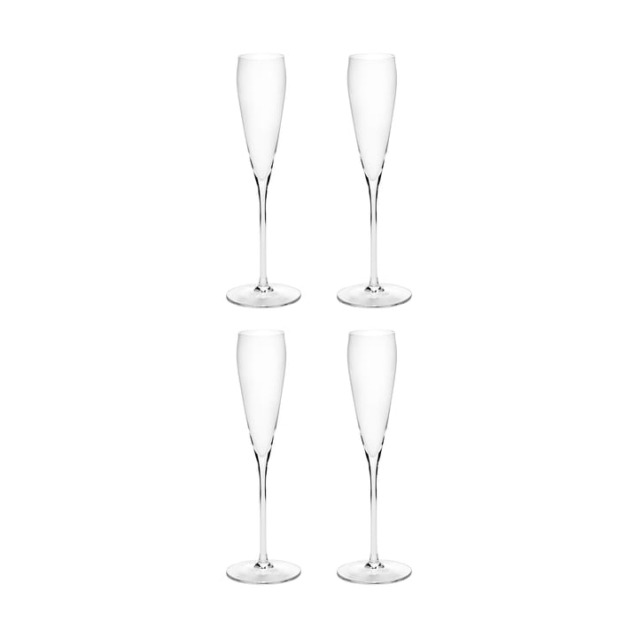 Silhouette フルートシャンパングラス 15 cl 4パック - Clear - Serax | セラックス