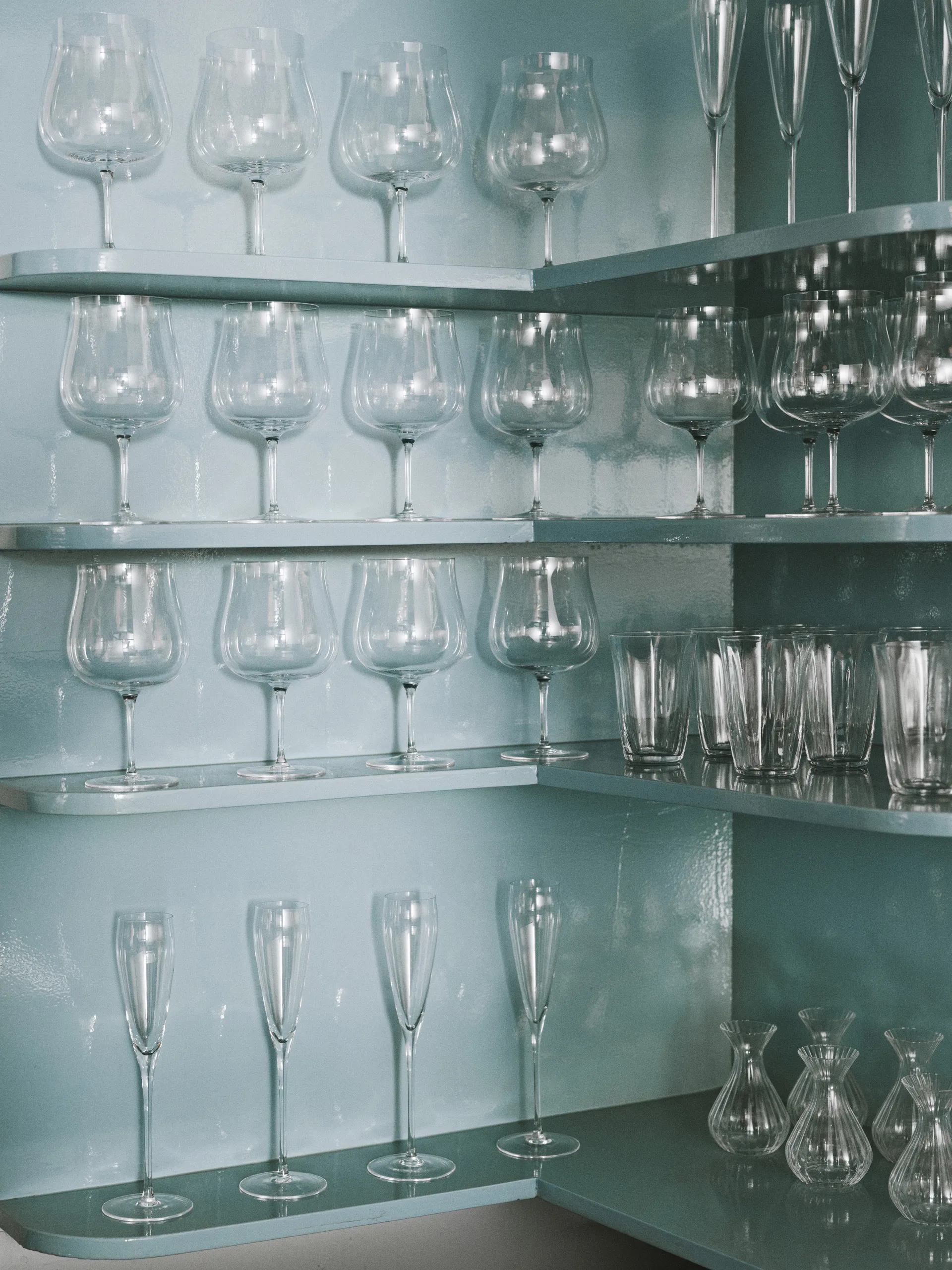 Silhouette フルートシャンパングラス 15 cl 4パック, Clear Serax | セラックス