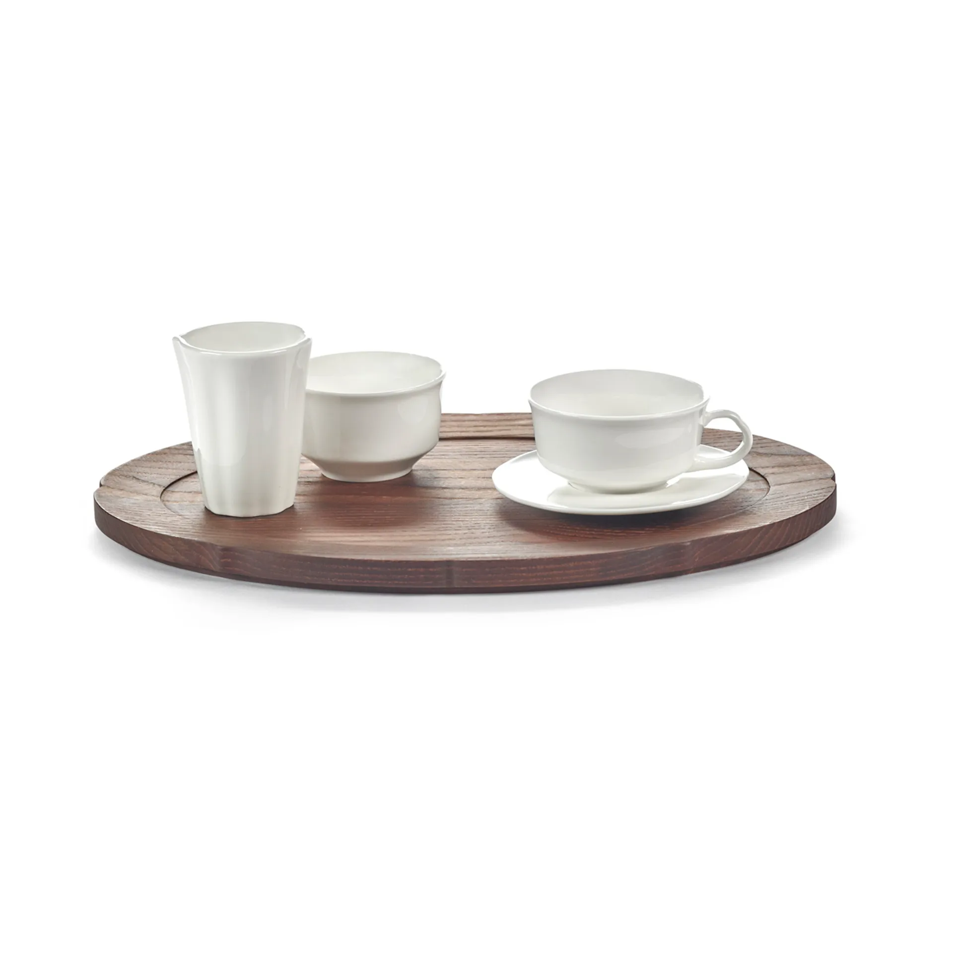 Silhouette オーバルトレイ 21x30 cm, Ash Serax | セラックス