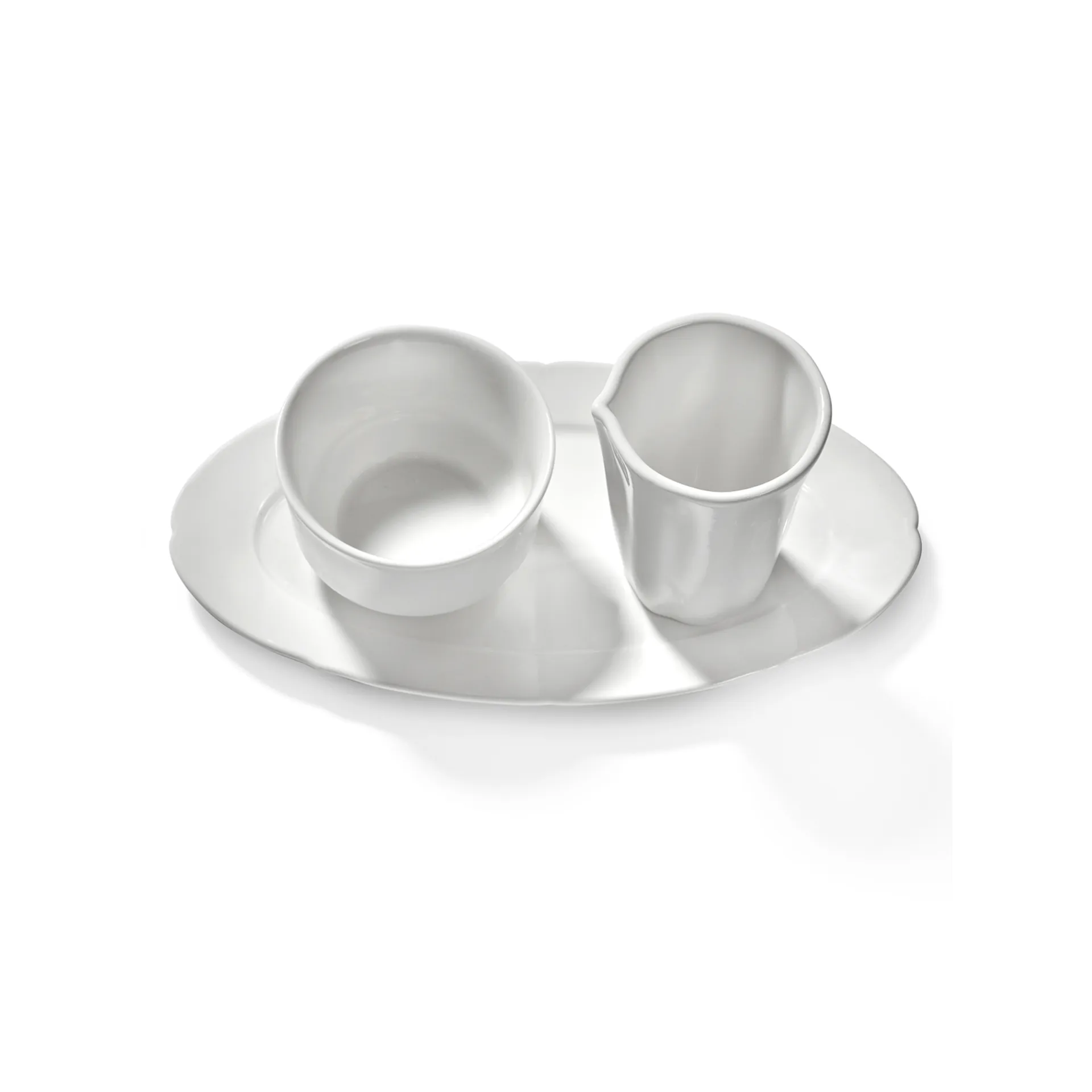 Silhouette ミルクカラフェ 7 cl 4パック, White Serax | セラックス