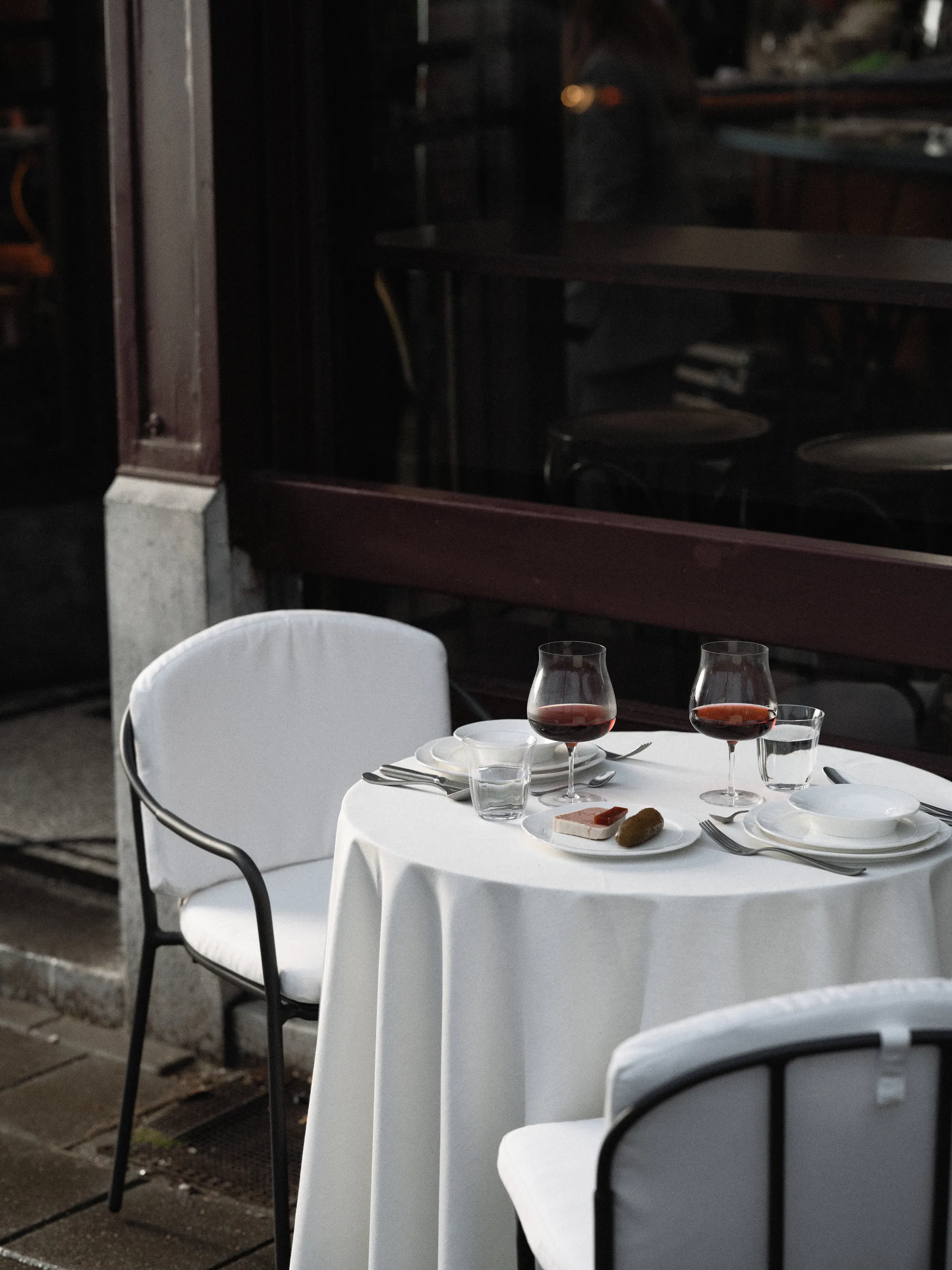 Silhouette サイドディーププレート M Ø15 cm 4パック, White Serax | セラックス