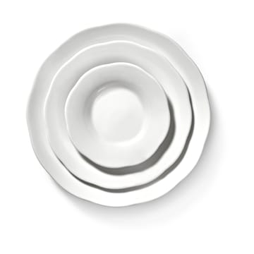 Silhouette サイドディーププレート S Ø10.5 cm - White - Serax | セラックス