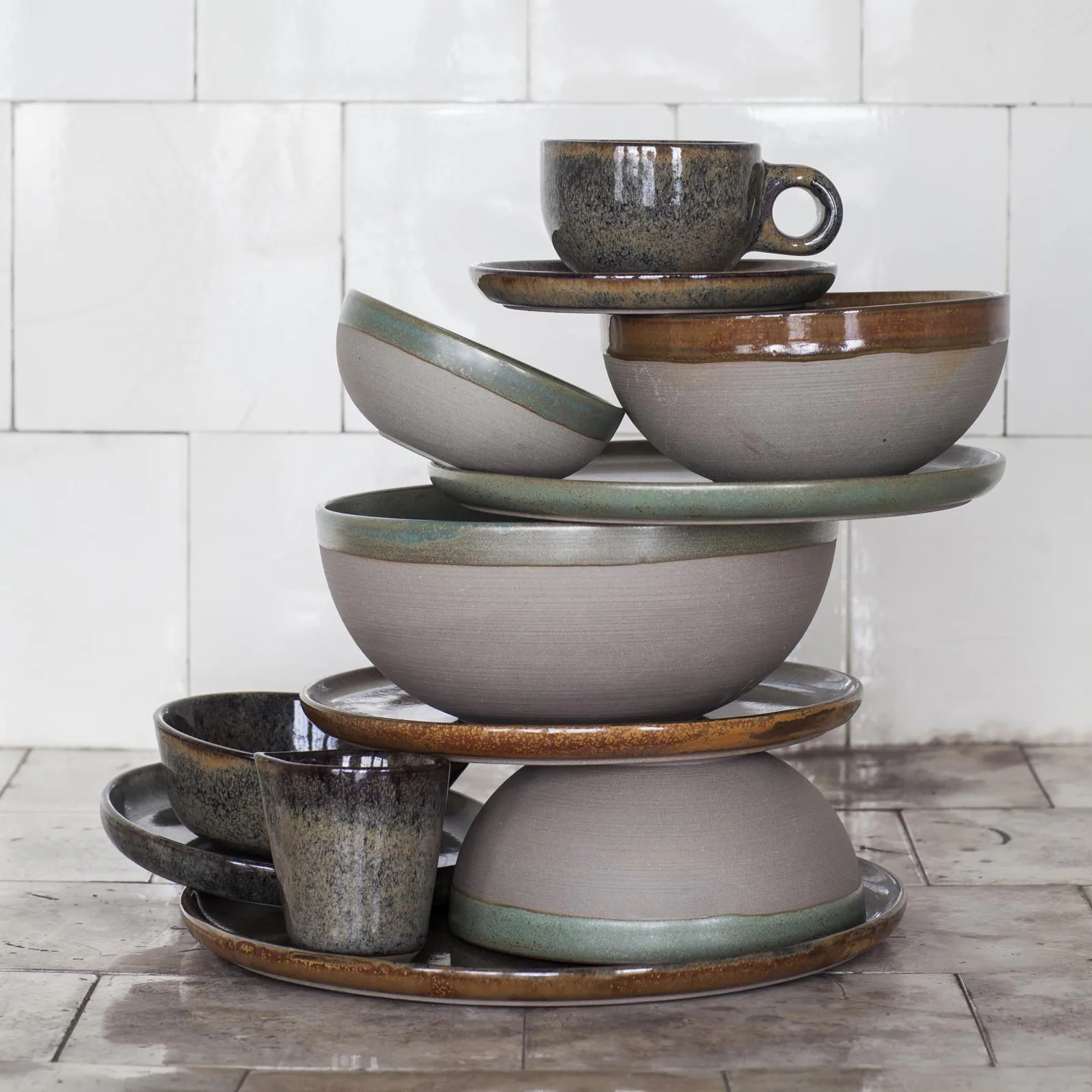 Surface サービングボウル 15 cm, rusty brown Serax | セラックス