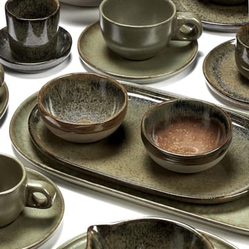 Surface タパス プレート 15x25 cm - indi grey - Serax | セラックス
