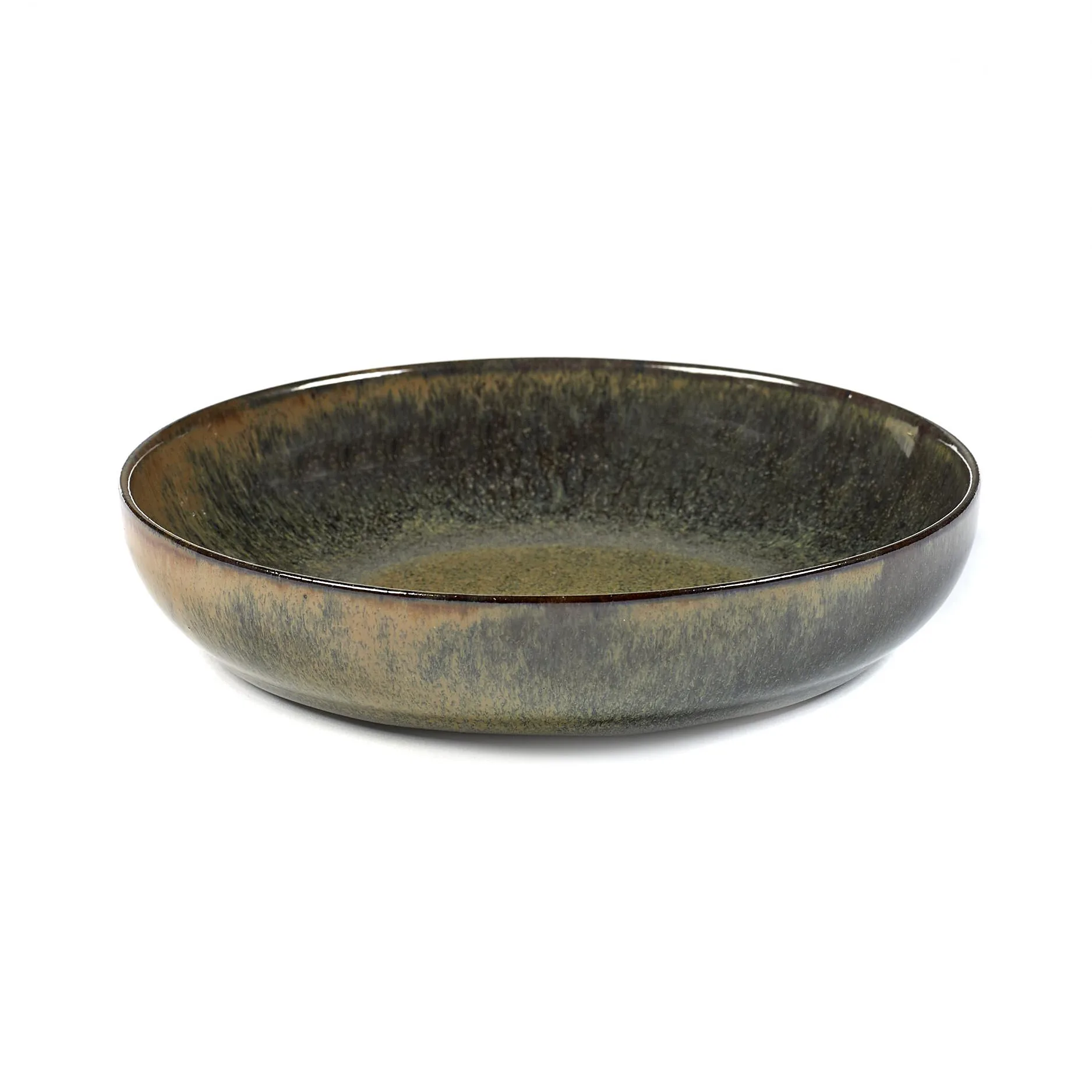 Surface ディーププレート 19 cm, indi grey Serax | セラックス