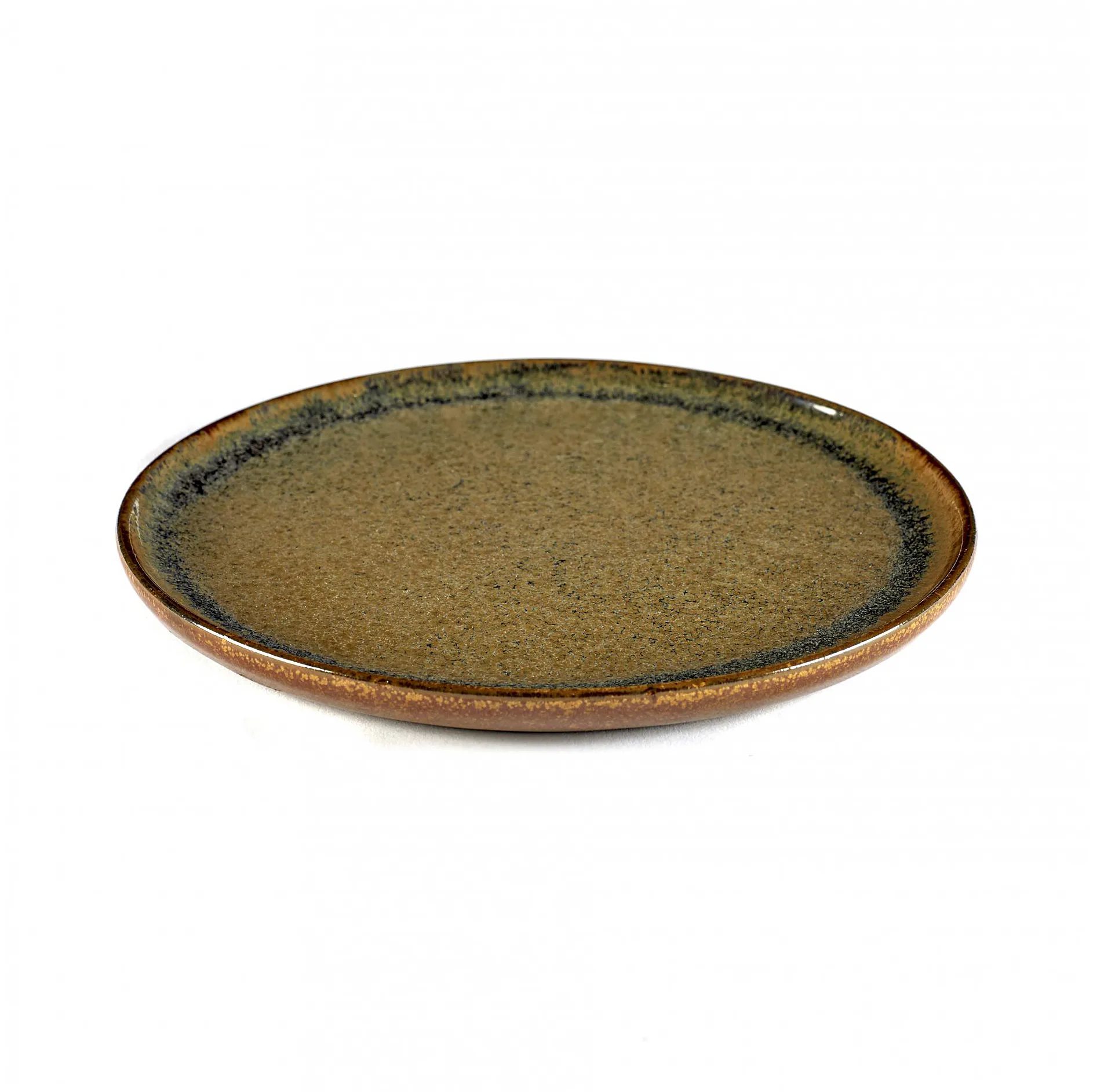 Surface スモール プレート 21 cm, indi grey Serax | セラックス