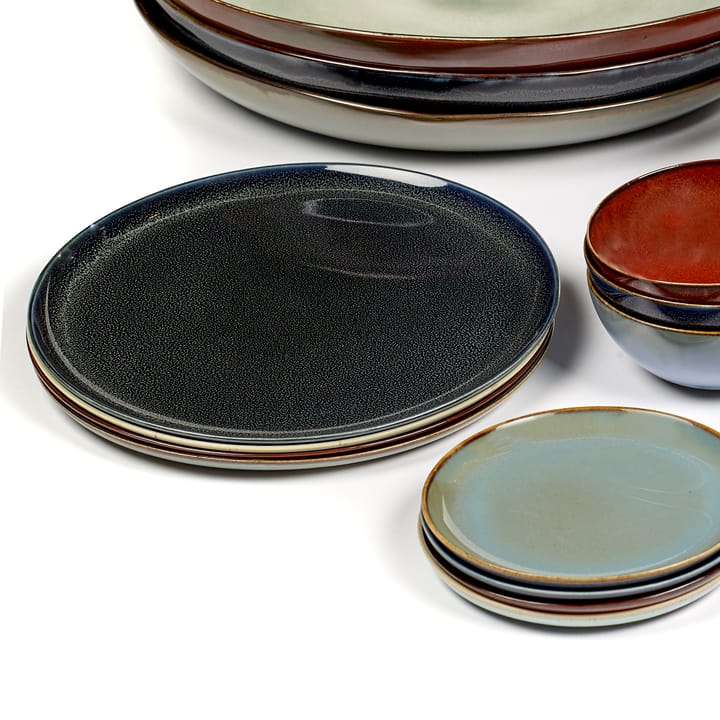 Terres de Rêves スモール プレート 13 cm, smokey blue Serax | セラックス
