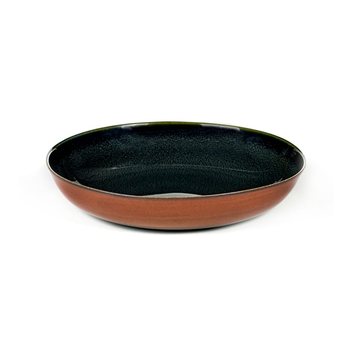 Terres de Rêves スモール プレート 17.5 cm - dark blue-rust - Serax | セラックス